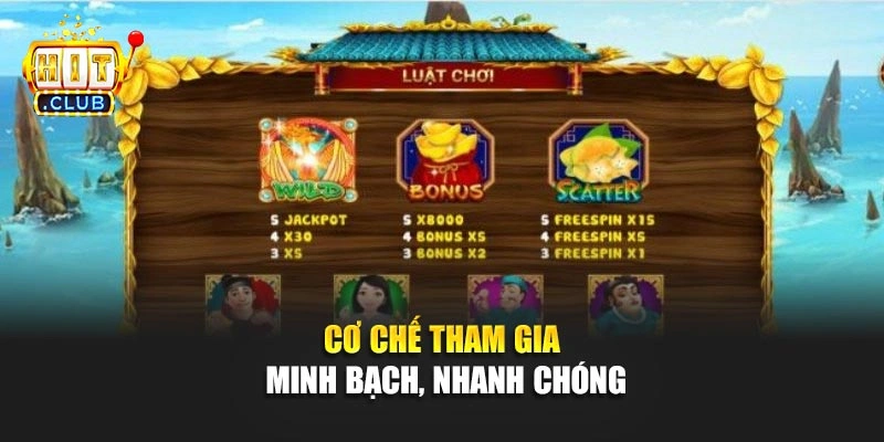 Cơ chế tham gia minh bạch, nhanh chóng
